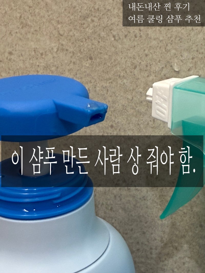 닥터포헤어 에어로 쿨링 샴푸 후기, 여름 샴푸 추천으로 정착했어요