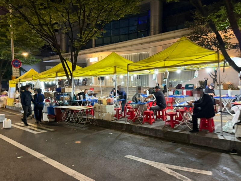 동대문 짝퉁시장 새빛시장 구경하고 포장마차 야식까지! 야간 데이트 코스