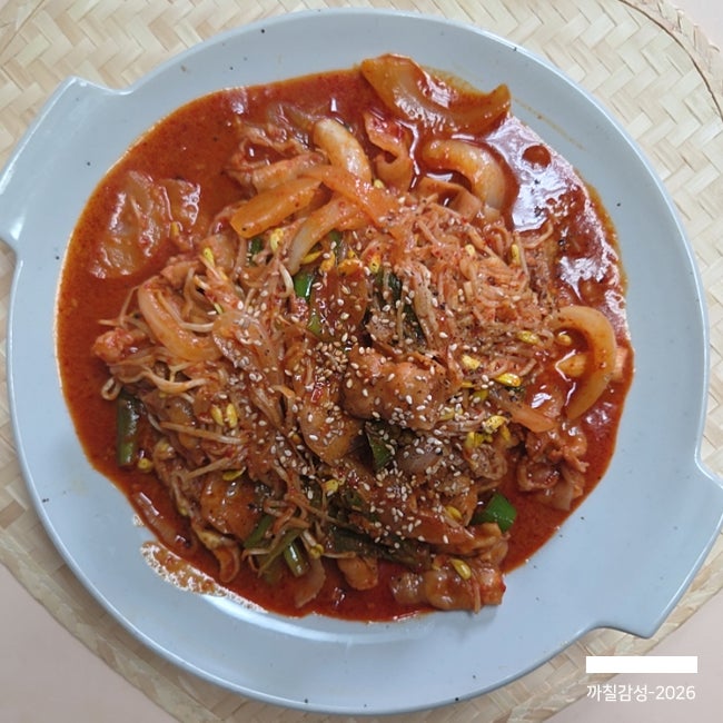 백종원 콩나물 불고기 만드는 법 냉동 대패삼겹살 볶음 황금레시피
