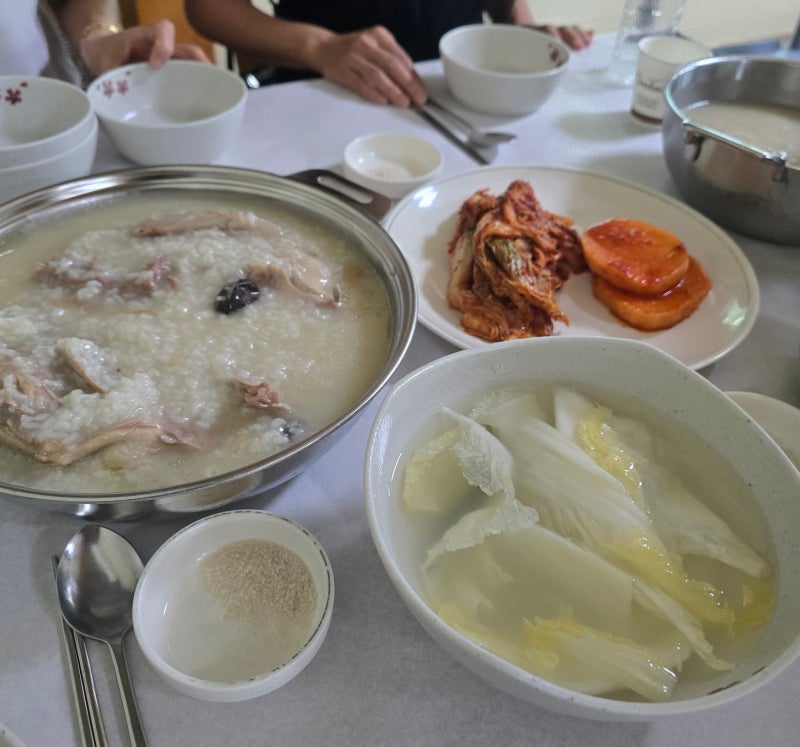 천안 누룽지백숙 맛집 동원정｜오리백숙으로 몸보신하고 왔어요