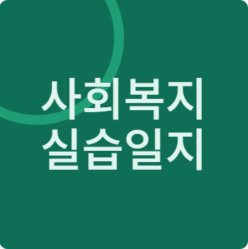 사회복지 실습일지 이렇게 써야 A+ 지역아동센터 노인복지요양원 중간평가서 종결평가서 사....