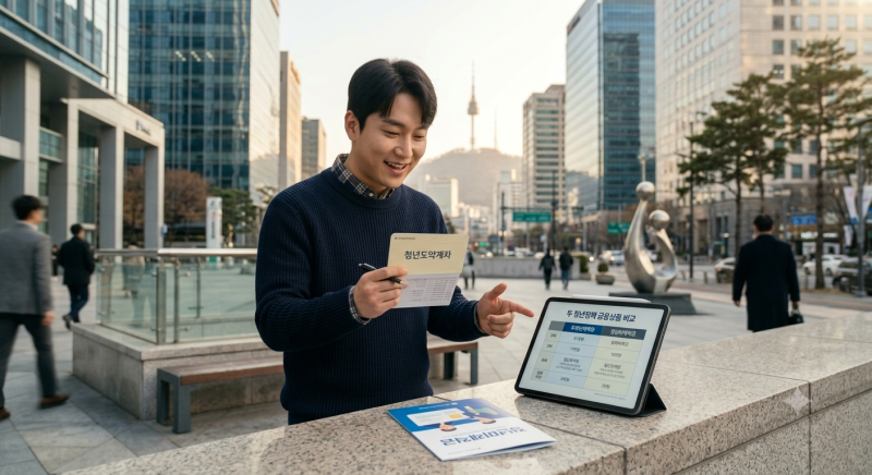 청년도약계좌 청년미래적금 중복 가입 비교 및 갈아타기 총정리