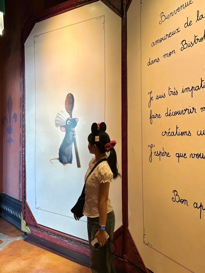 파리 디즈니랜드 / Bistrot Chez Remy :: 라따뚜이 컨셉 디즈니 어드벤쳐월드 식당