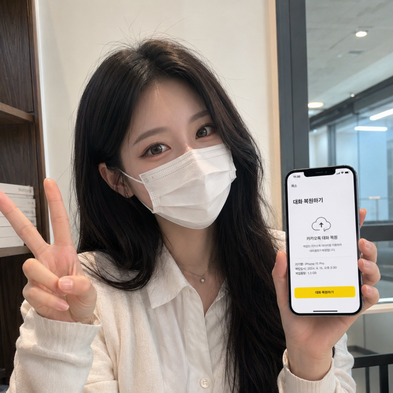 카톡 복구 방법 | 삭제한 대화 복구 가능할까? 백업 없이 가능한지와 대화 복원 안될 때