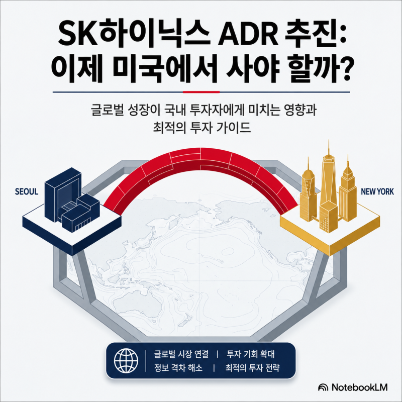 SK하이닉스 미국 상장? ADR이란 무엇이고 어디서 사야 할까?