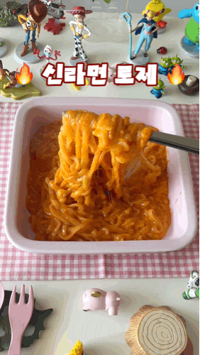농심 신상 라면 : 매콤 꾸덕 신라면 로제 후기