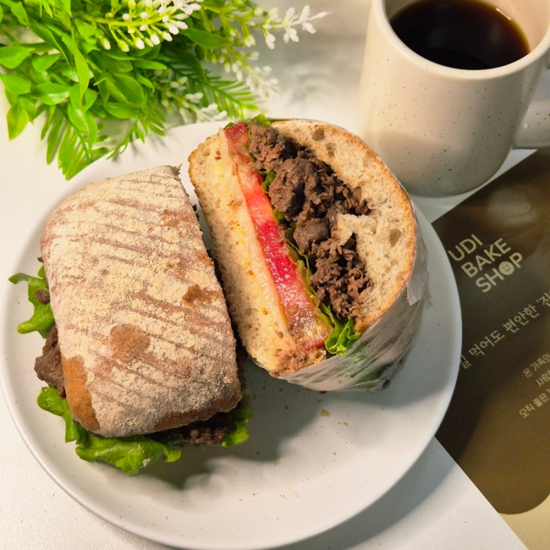 건강하고 맛있는 건강빵 레시피, 맛있는 샌드위치 조합, 치아바타 불고기 샌드위치, 저당 샌....