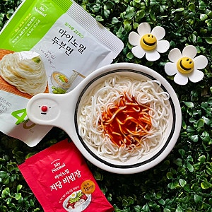마이노멀 저당 비빔장, 글루텐프리 두부면 : 칼로리 부담 없는 맛있는 다이어트 비빔면 내돈....