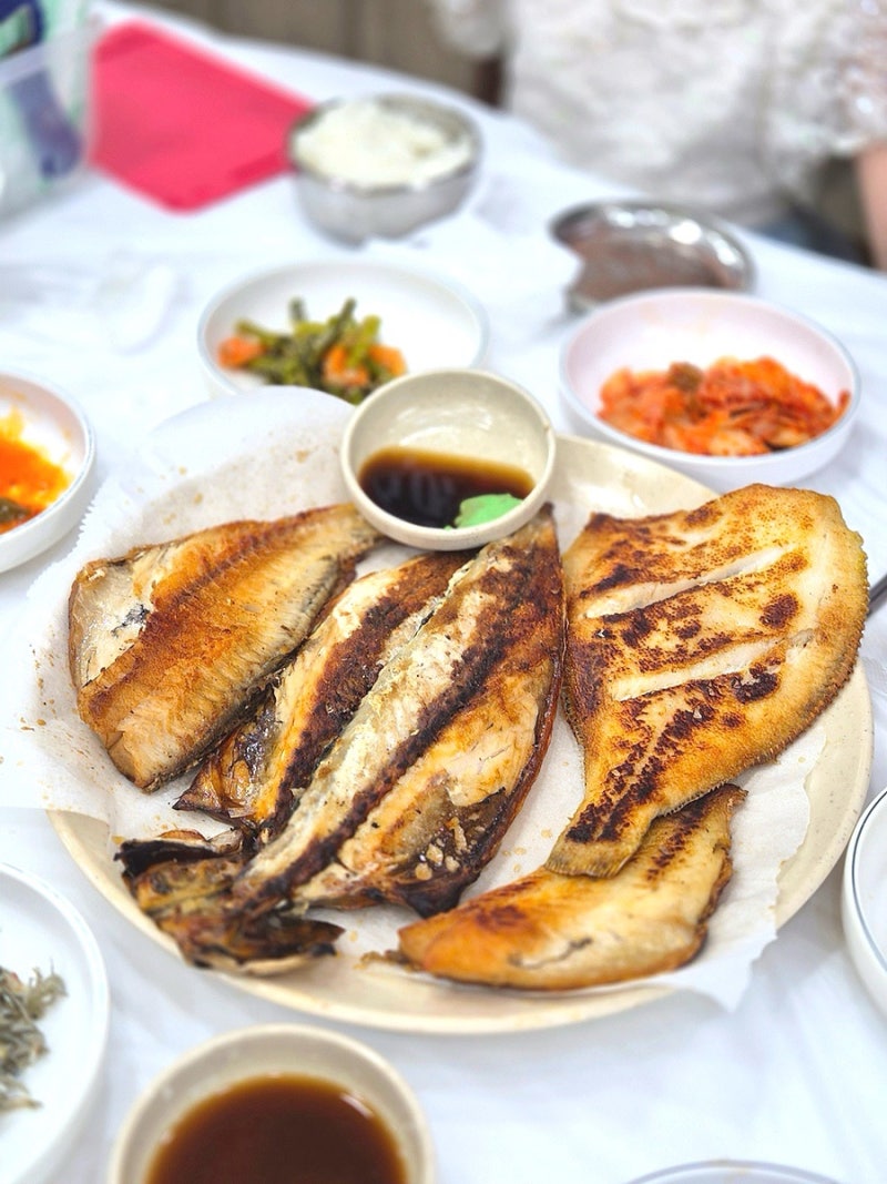 [양양맛집] 낙산해수욕장맛집 낙산전북팔도식당 생선구이 후기