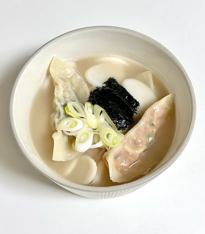 떡만둣국 만드는법, 멸치육수 만둣국 떡만둣국 육수