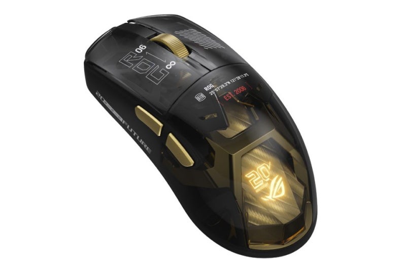 ROG 20주년 24K 금도금프레임 마우스 ROG Harpe II Extreme Edition 20