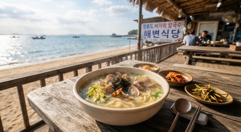 바지락칼국수 레시피 | 세계인의 국수 #15 한국인의 국수, 시원한 바지락 국물 칼국수
