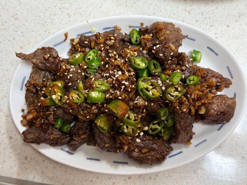 [집밥, 집콕] 소갈비살 마늘 양념구이 황금 레시피
