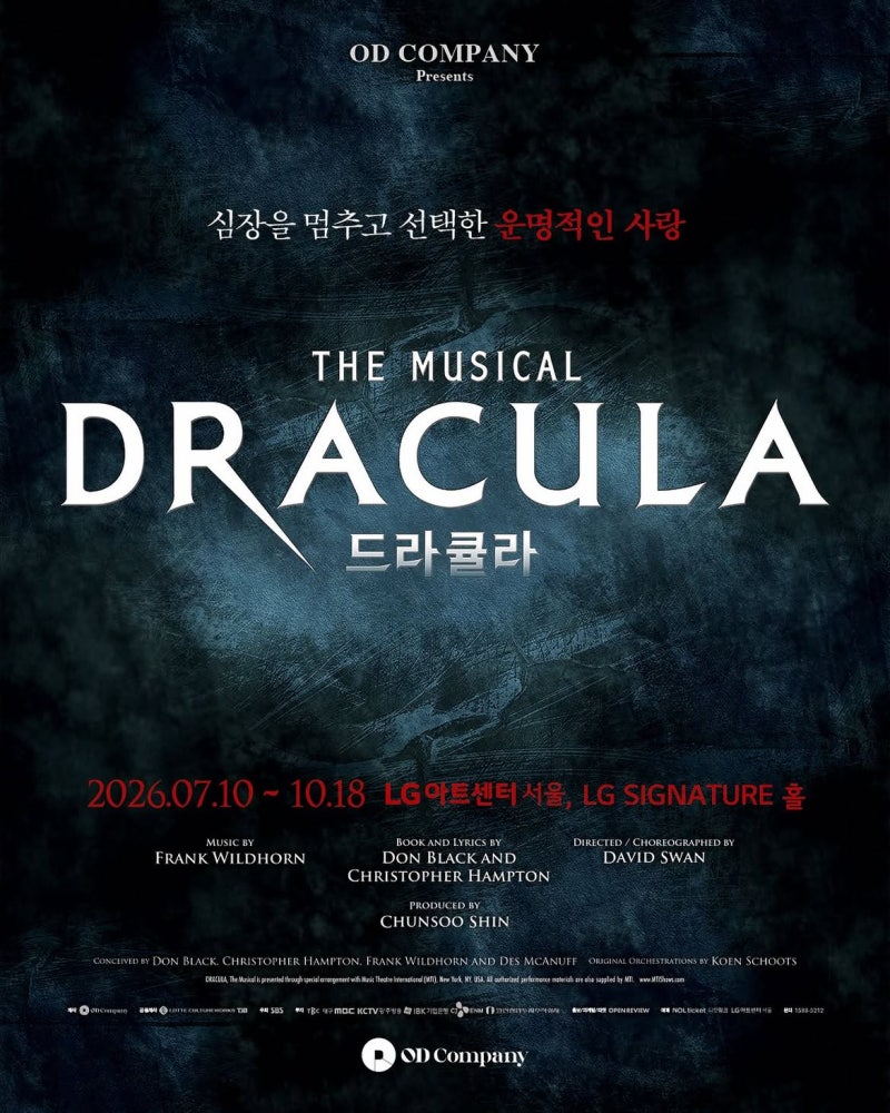 Must-Read Before Booking Musical Dracula! Key Plot & Casting Lineup Summary