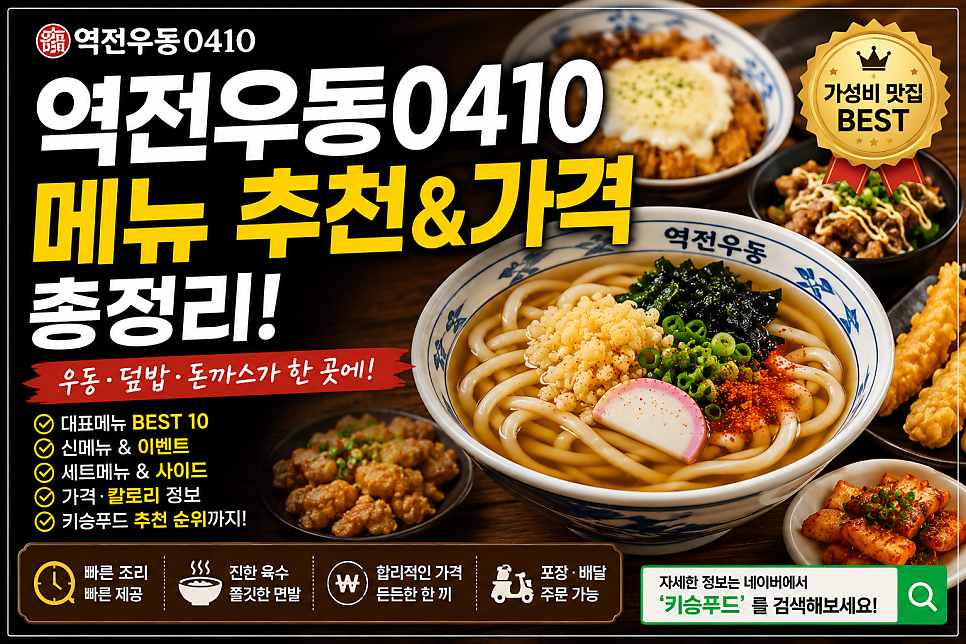 역전우동0410 다산지금점 사진 1