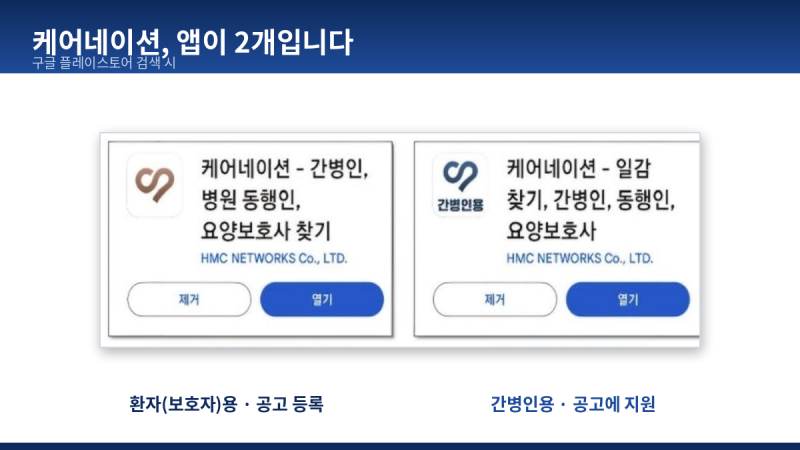 가족간병 하시나요?간병인 사용일당 청구, '케어네이션' 앱 사용법 총정리