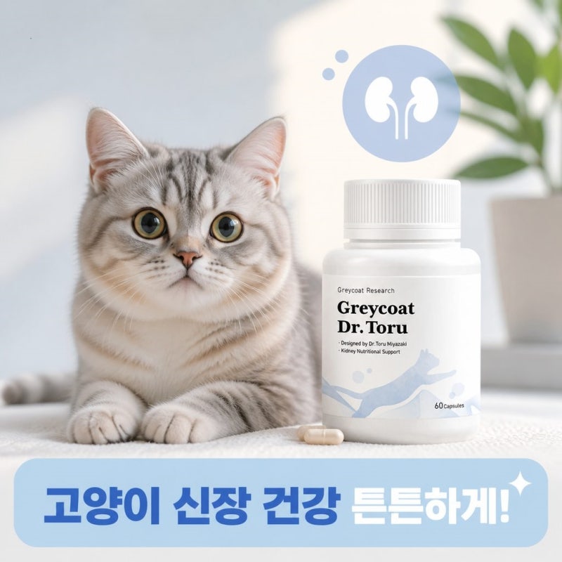 고양이 신장 영양제 추천 야옹섬 닥터토루 AIM 신부전 관리 후기