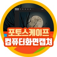 컴퓨터 화면 캡쳐 프로그램 사용법 포토스케이프 다운로드 다양한 기능