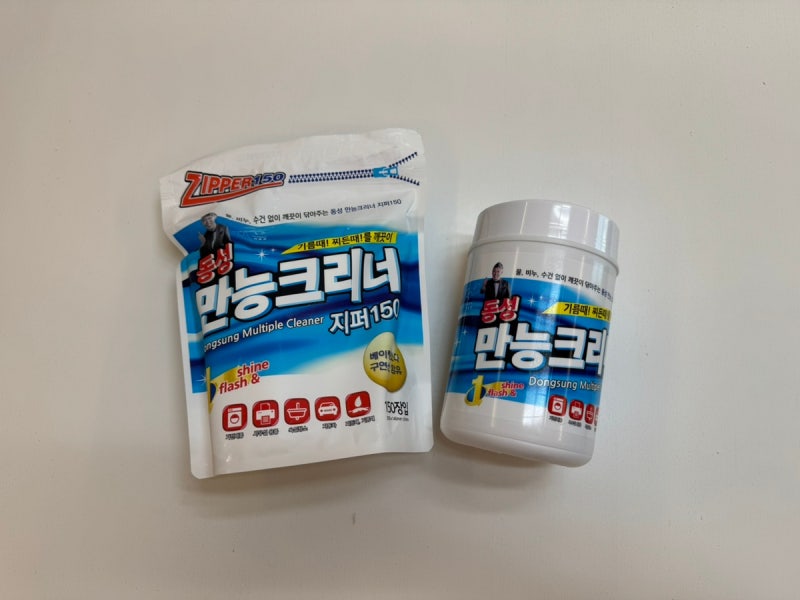 클리닝티슈 추천 위칙 픽싯 쿼시 비교 후 정착한 동성 만능크리너