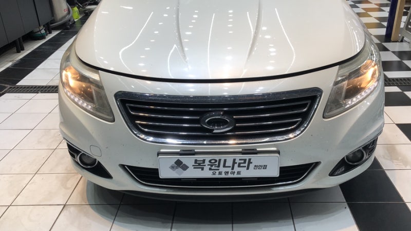 SM5 헤드라이트 수입반사판 교체 + 브라비오 합법인증 LED 장착! 야간 시야 완벽 개선!