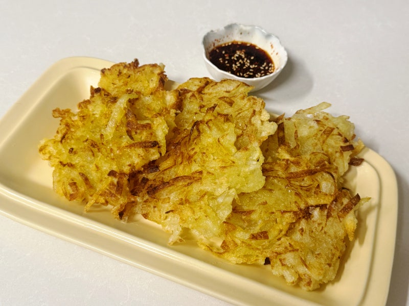 감자전 만들기 바삭한 감자전 레시피, 감자채전으로 좀더 맛있게!