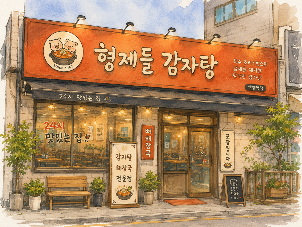 형제들감자탕 안양점 사진 1