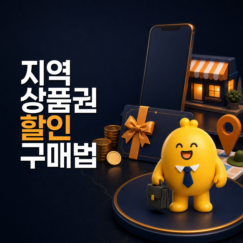 지역사랑상품권 할인 구매 방법: 앱, 한도, 사용처 확인하기