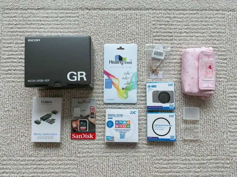 리코 gr3x hdf 필수 악세사리 쇼핑리스트 (부품-카메라 파우치 까지)