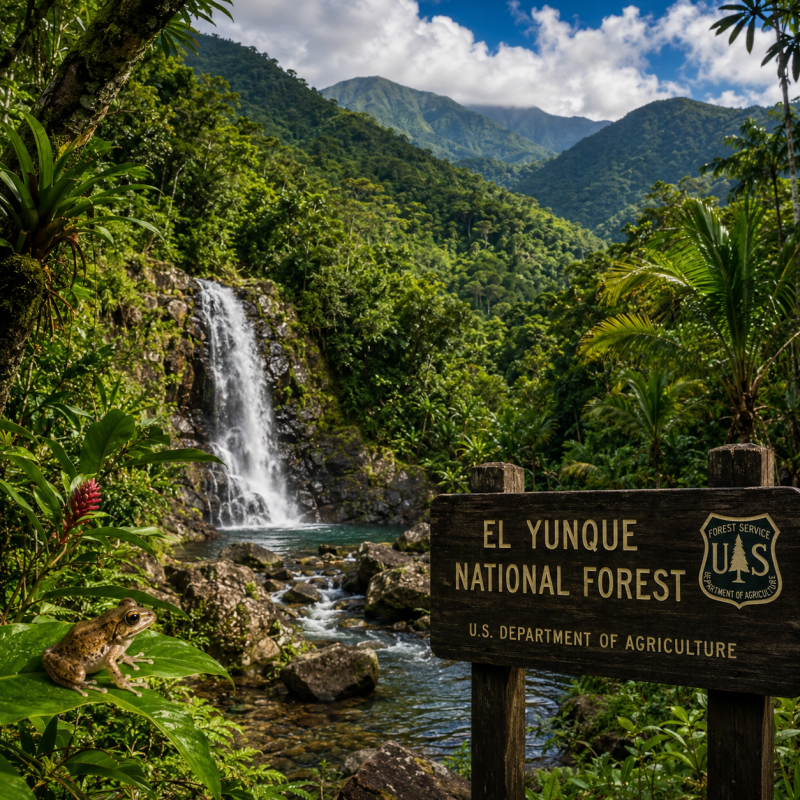 [명랑한 스페인어] #522. 엘 윤케 국유림 El Yunque National Forest : 푸에르토 리코