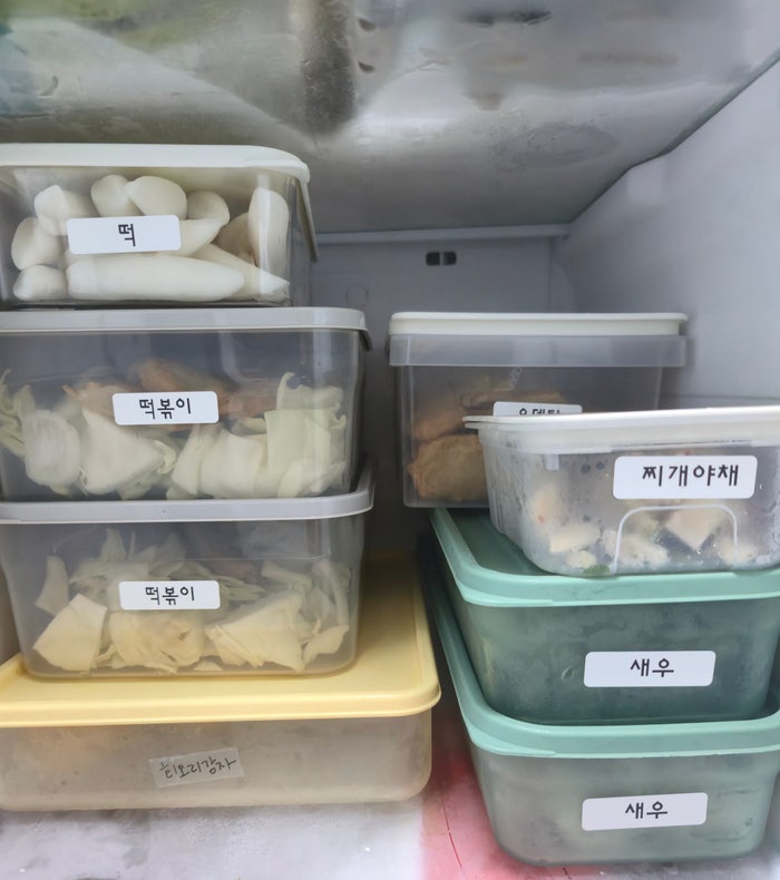 다이소 냉장고 정리템, 말랑핏 용기 하나로 끝