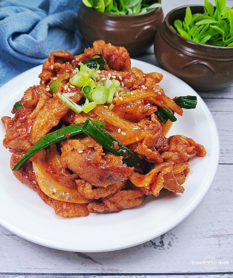 제육볶음 황금레시피 고추장불고기 양념장 맛있게 만드는 법