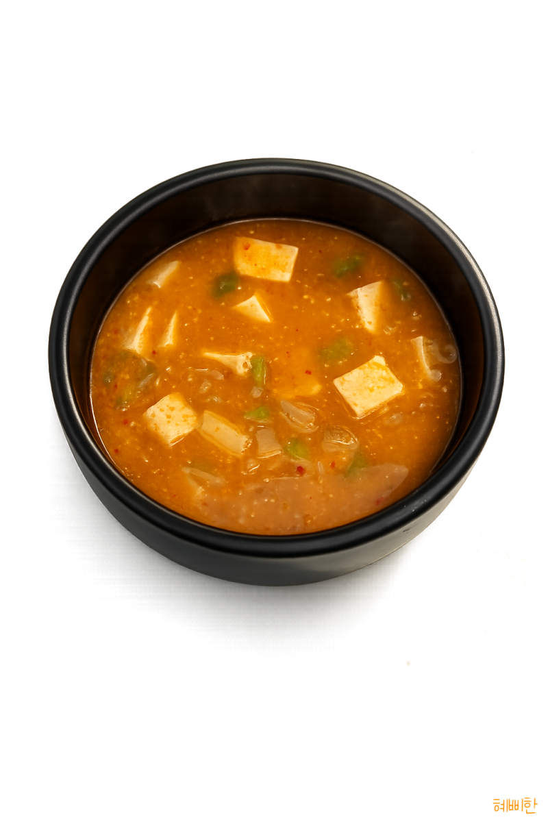 감자 애호박 된장찌개 레시피 구수한 된장찌개 끓이는법