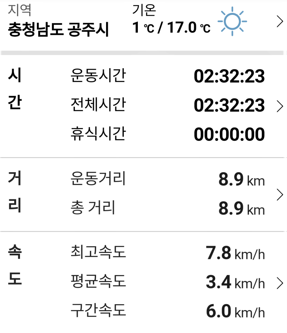 감바위산 사진 2