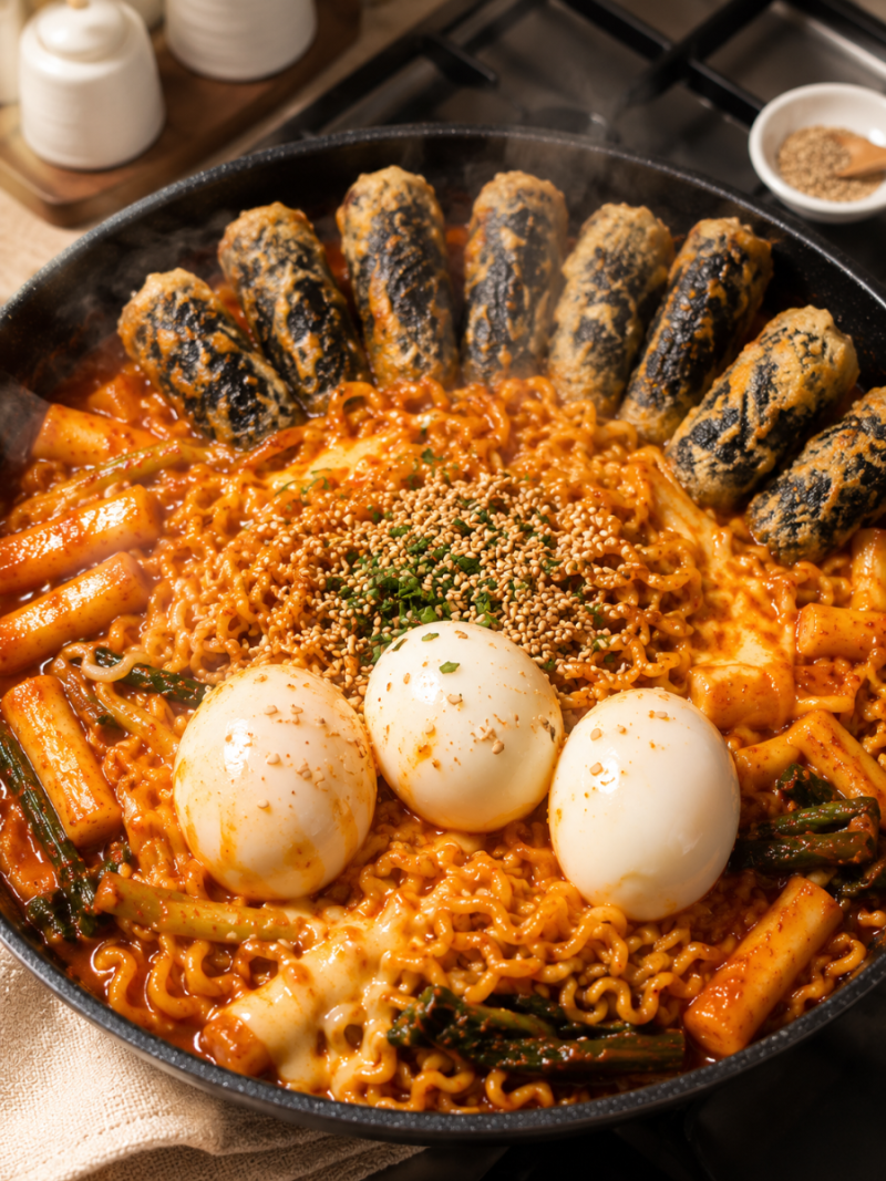 라볶이 황금레시피, 분식집 맛 그대로 만드는 초간단 레시피