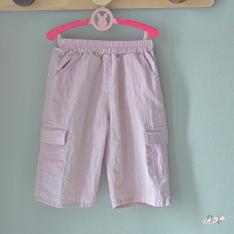 6세 여아 여름바지 추천 베베쥬 데일리쿨카고팬츠 등원룩 후기