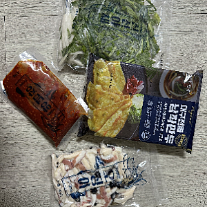 [대구맛집 푸른회식당] '오징어무침회' 밀키트 택배 후기
