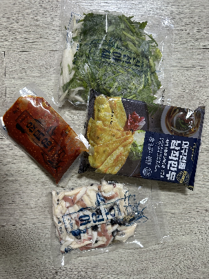 [대구맛집 푸른회식당] '오징어무침회' 밀키트 택배 후기