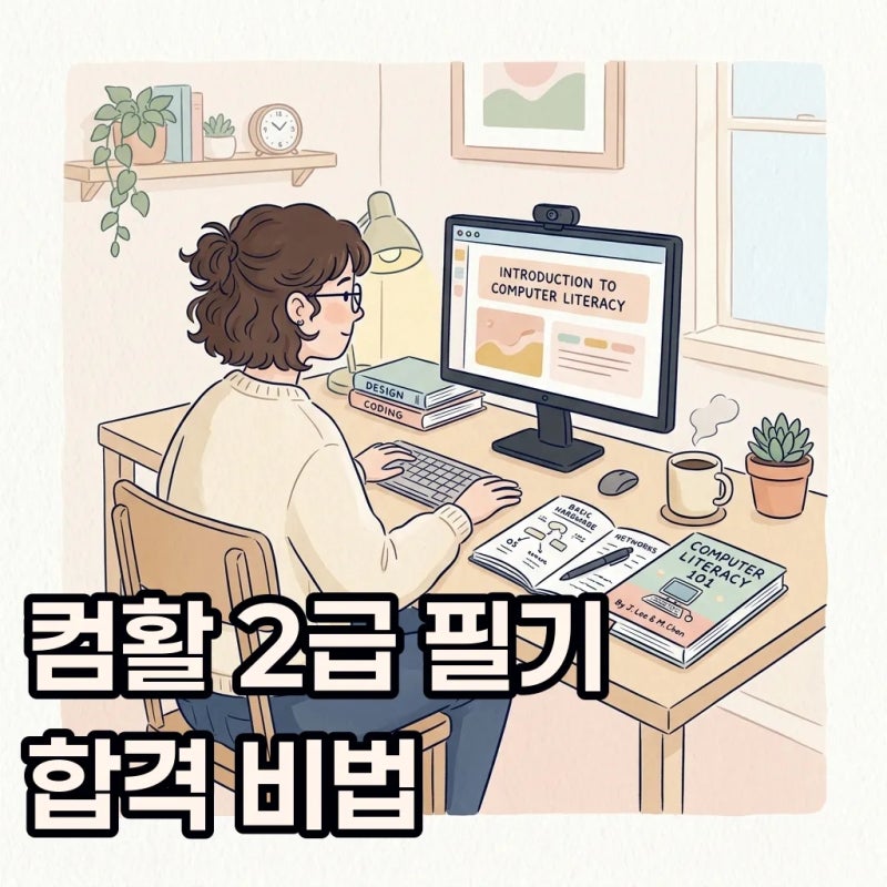 컴활 2급 필기 독학 합격 가이드 기출 문제와 효율적인 공부방법