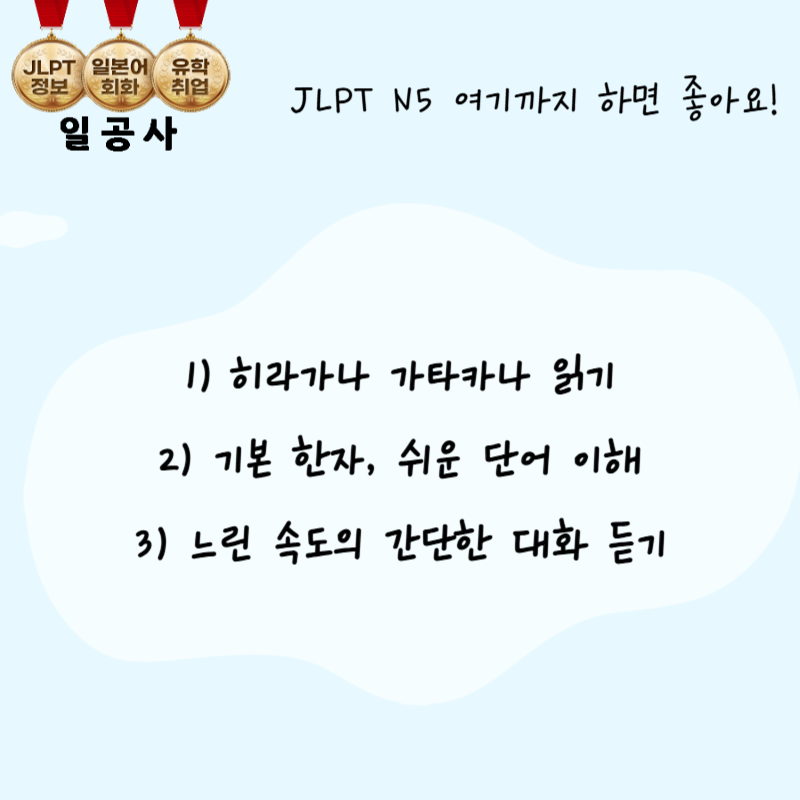 JLPT N5 단어 어디까지 외워야 할까? JLPT 기출 문제 유형과 고사장 입실 시간