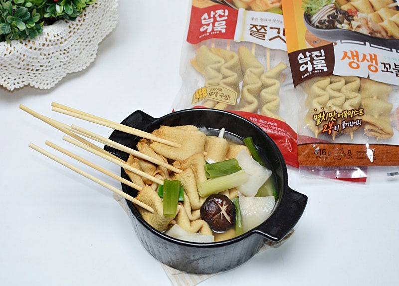 삼진어묵 어묵탕 간단요리 꼬치어묵