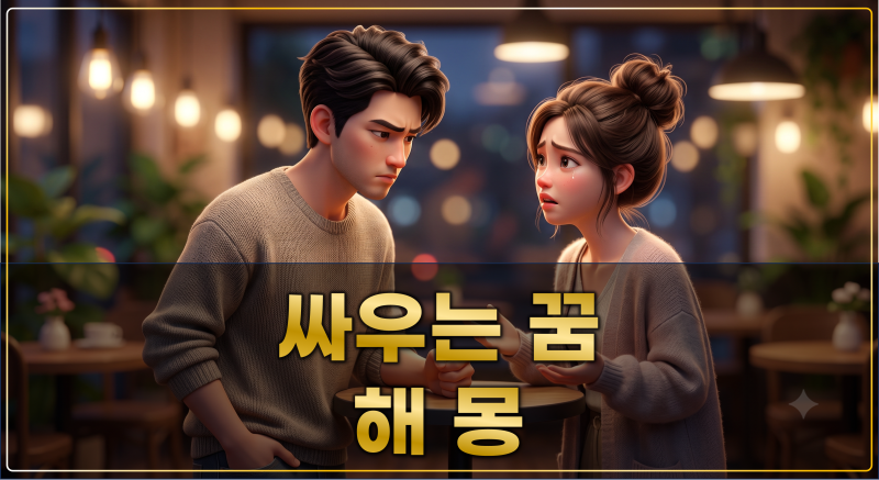 싸우는 꿈 왜 등장할까? 해몽