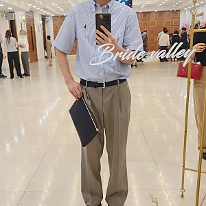 40대 남성 반팔셔츠 시원한 출근룩 후기 헤지스