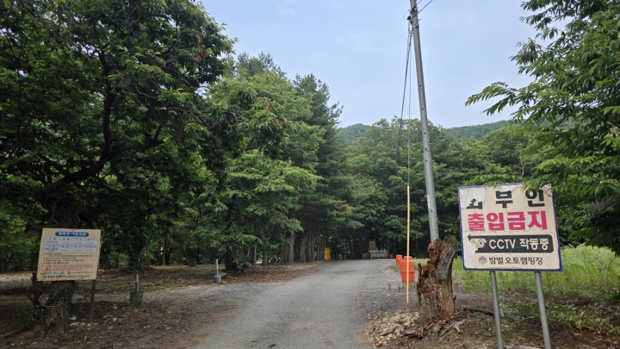 밤벌오토캠핑장 사진 1