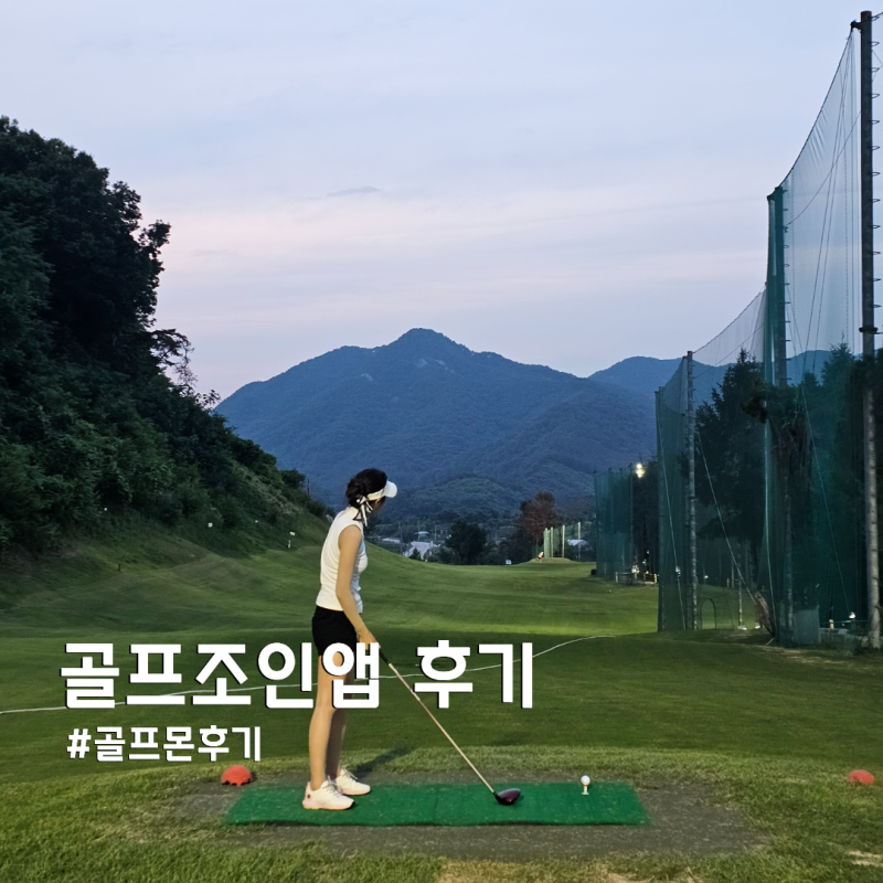 골프 조인앱 추천 조인해본 후기