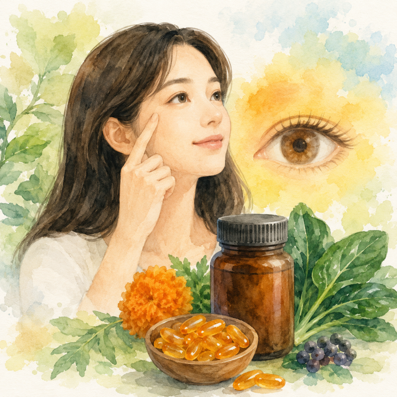 루테인 지아잔틴 효능과 복용시간, 영양제 추천 기준 살펴볼 때 알아둘 내용