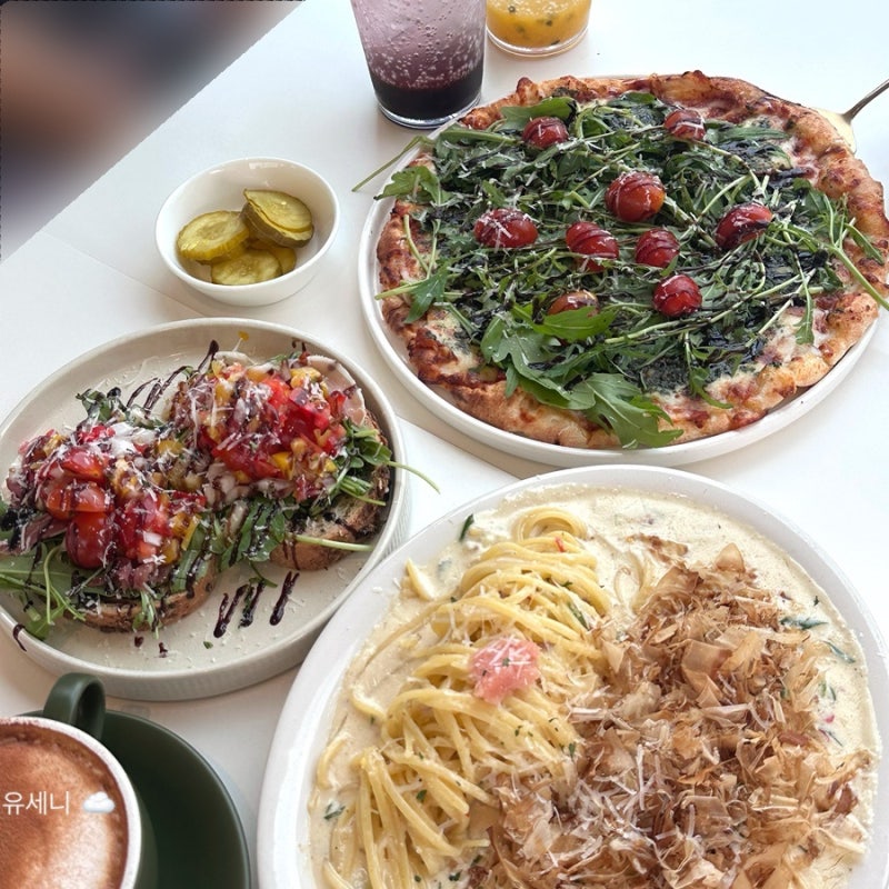 [천안/풍세] 천안 아이랑 가볼만한 곳 천안 대형카페 추천 태학산 카페 브런치가 맛있는 시유....