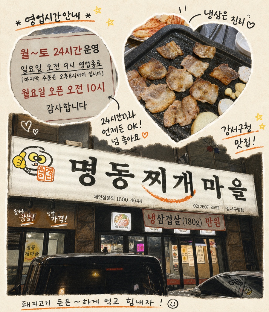 명동찌개마을 강서구청점 사진 1