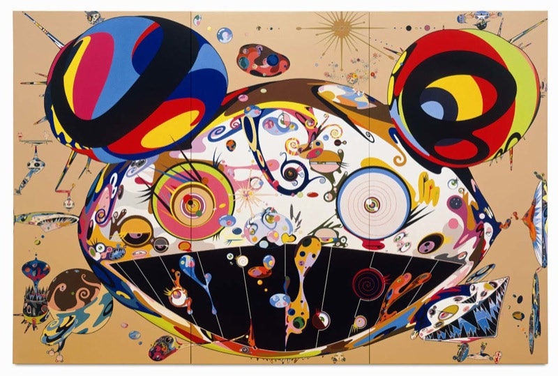 무라카미 타카시(Murakami Takashi)_ 납작한 세상에 웃는 꽃 원자폭탄을 던진 오타쿠 예술가 (1962)