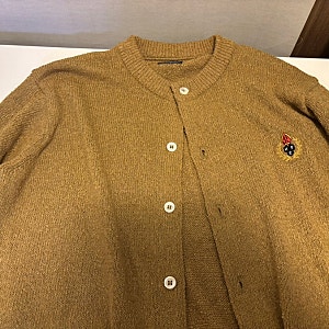 헤리티지플로스 크레스트 페이퍼 라운드 가디건 솔직후기 / Heritagefloss CREST PAPER ROUND CARDIGAN