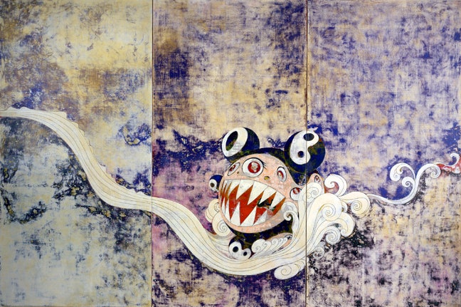 무라카미 타카시(Murakami Takashi)_ 납작한 세상에 웃는 꽃 원자폭탄을 던진 오타쿠 예술가 (1962)